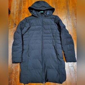 Swiss Tech Mid Length Puffer Coat Women Small
